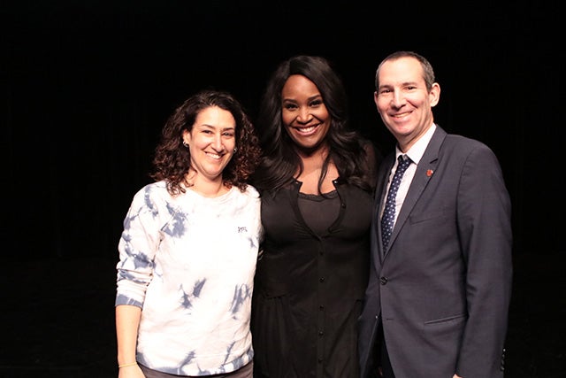 Alyssa, Mike Cohen et Catherine Verdon-Diamond