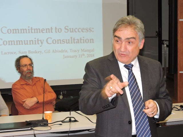 former Director General Tony Lacroce