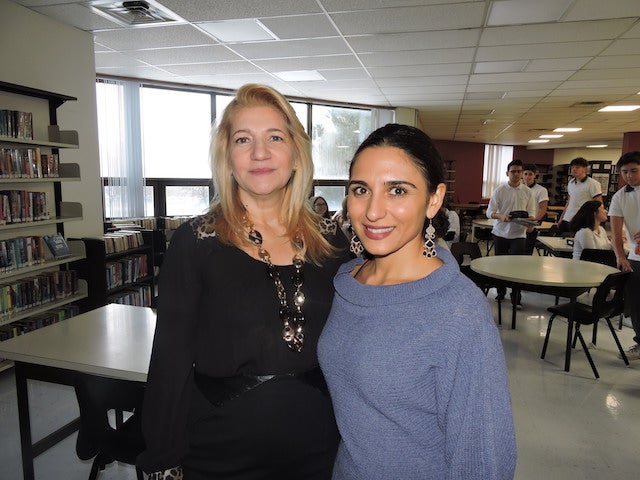 Actress Michaela Di Cesare  - City Councillor Patricia Lattanzio