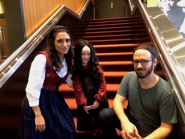 Michaela Di Cesare, Alice Denton and Mathieu Murphy-Perron.