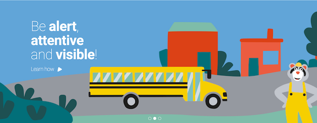 Did you see me? School bus safety campaign