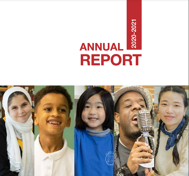 annual report cover