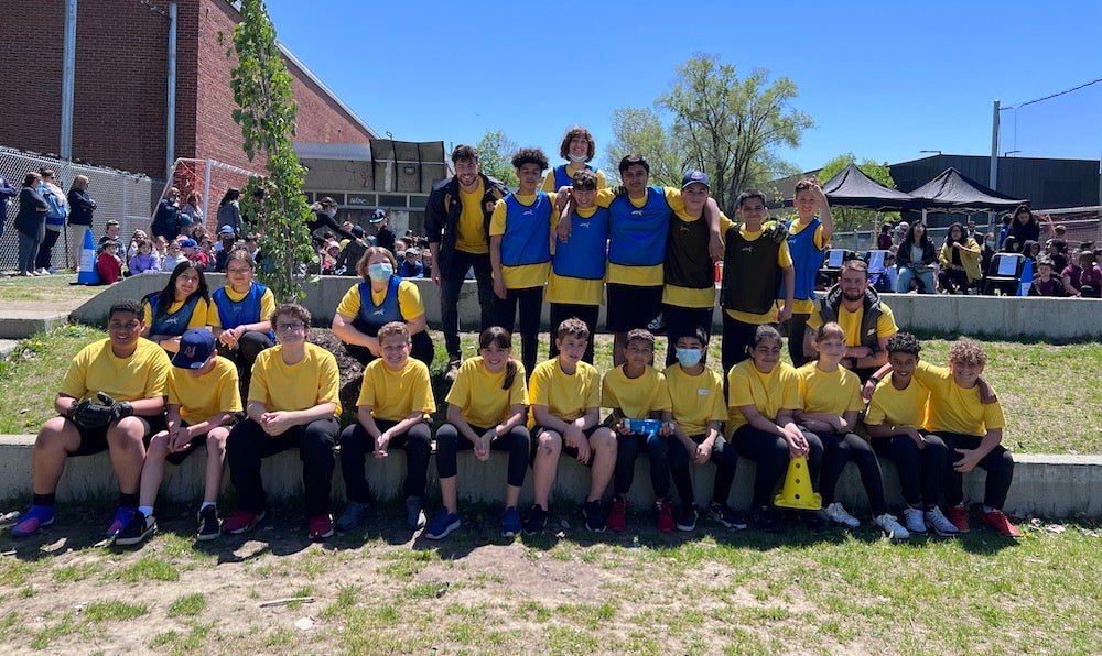 group of students at Gerald McShane