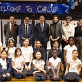 Quebec Finance Minister Girard and local MNA Setlakwe visit Carlyle School