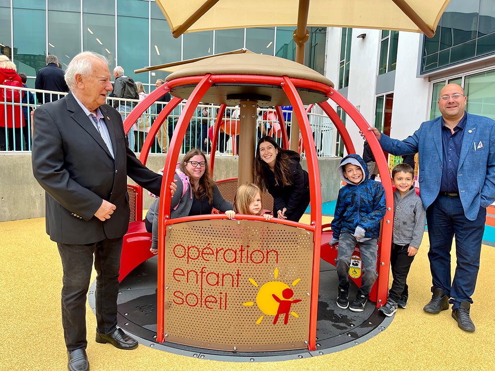 Habilitas Foundation partners with EMSB and CIUSSS West-Central Montreal to bring fully adapted playground to life at Mackay Centre and Philip E. Layton Schools