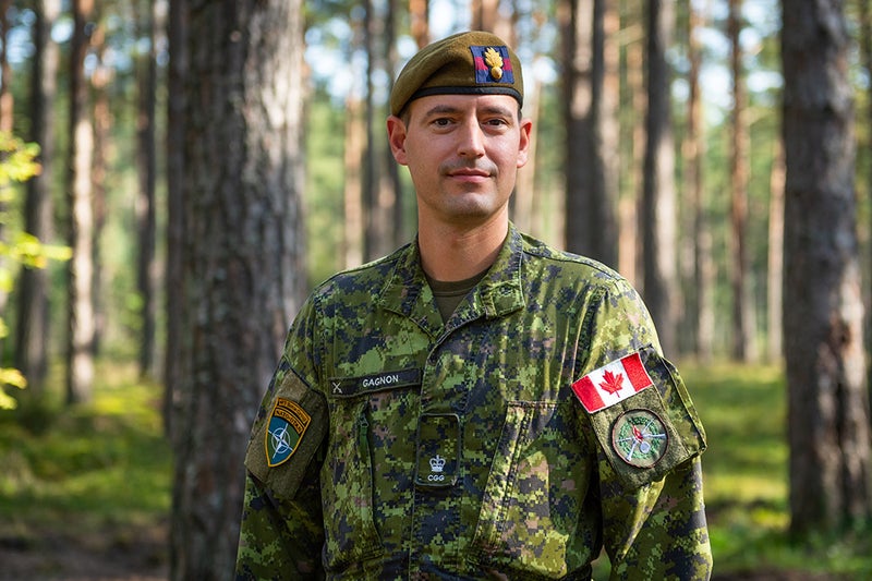 Staff recognized for supporting teacher in his role as Canadian reservist
