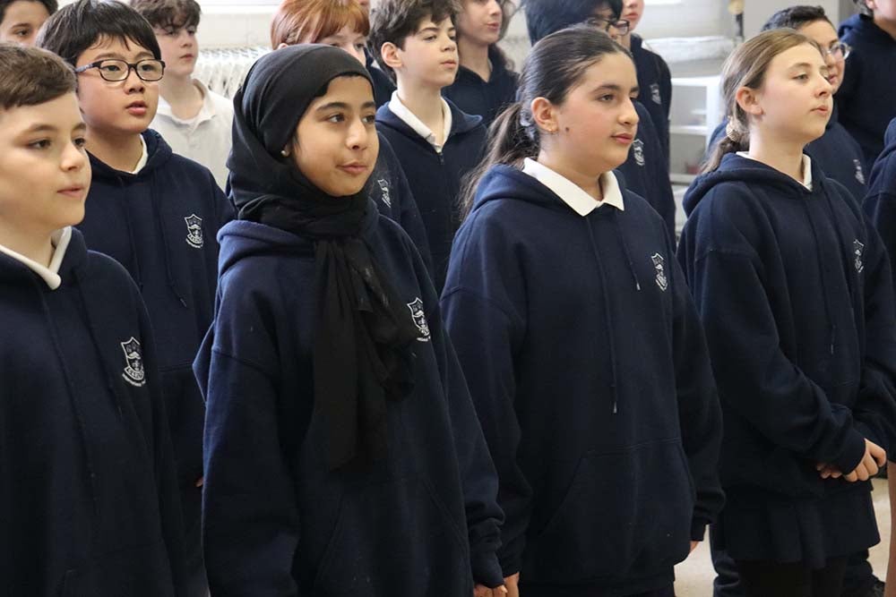 Grade six students from Montreal’s Carlyle Elementary School created a song titled: “The things you love.”