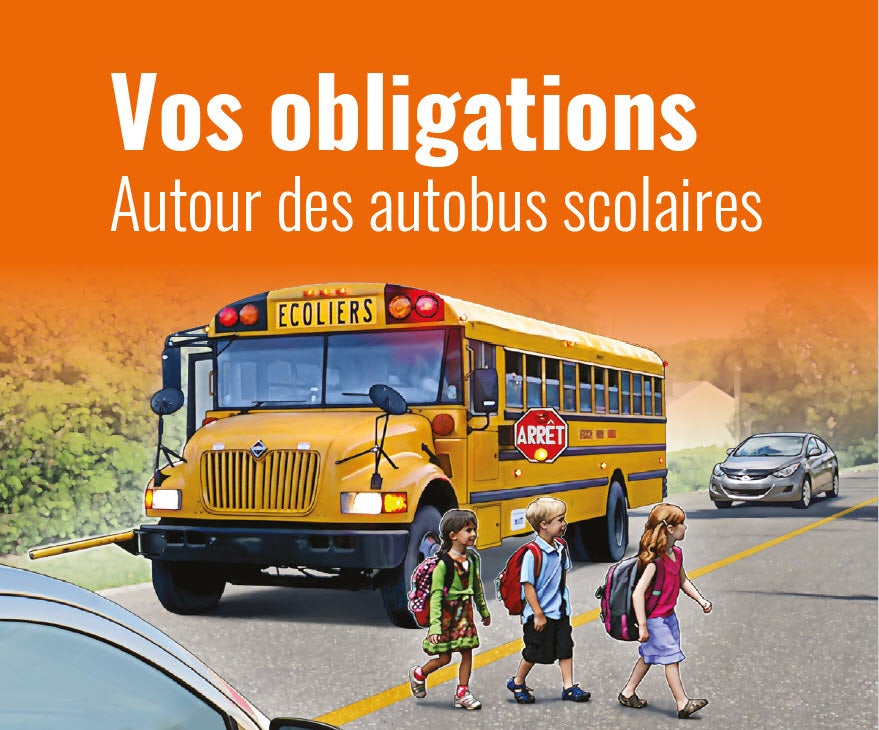 Vos obligations Autour des écoles bus scolaires
