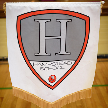 Hampstead School crest banner