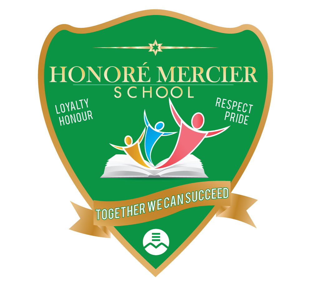 Honoré Mercier school crest