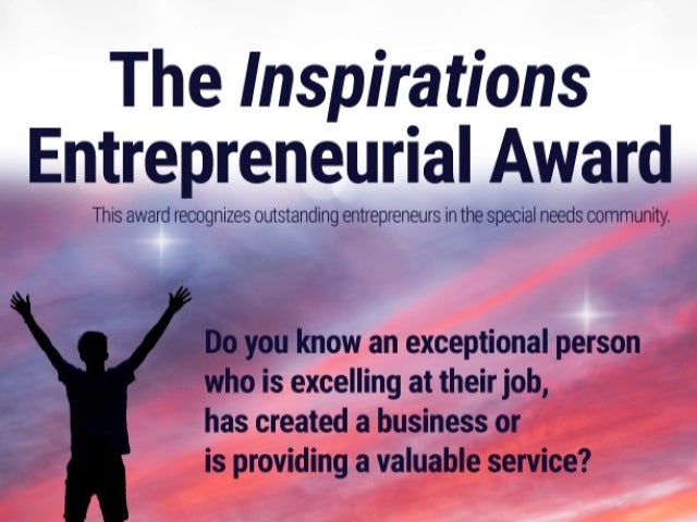 Do you know an exceptional person who is excelling at their job, has created a business or is providing a valuable service?