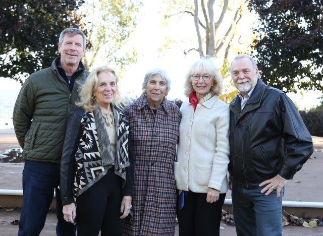 Photo: The Maison WILOH board gathered together in late October. From left: Gary Panton, Barbara Morawski, Sofia Ioannou, Louise Beaudry and Jacques Lapierre. Photo courtesy of Maison WILOH