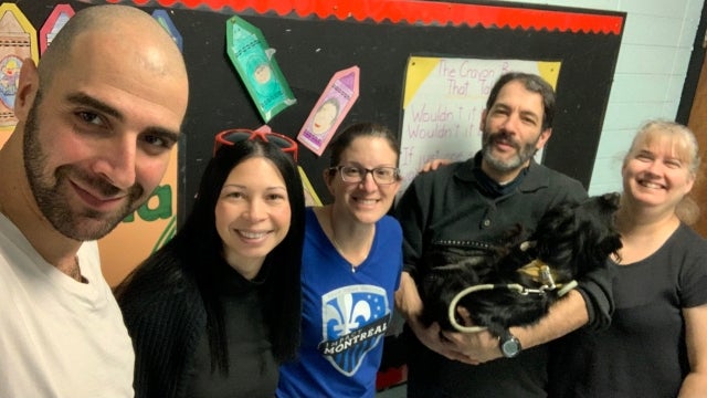 From left: Steven Atme, Alana Goodings, Loretta Varano, Rocco Speranza and Sandra Greco.