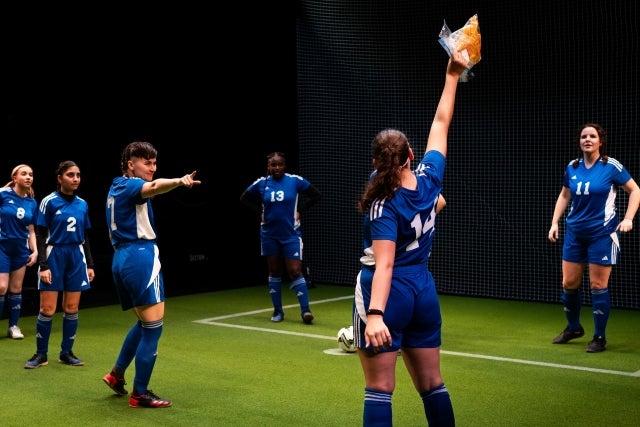 The Wolves -Photo courtesy of Geordie Theatre, taken by Emelia Hellman