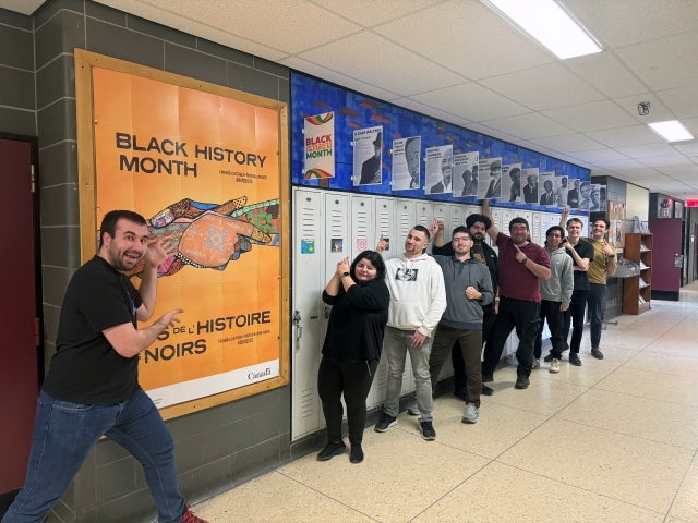 Honoring Black History Month through design at Wagar