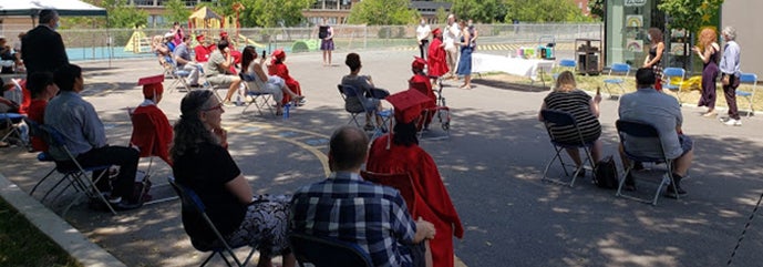 The Mackay Centre and Philip E. Layton Schools graduation ceremony.
