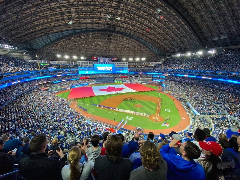 The Blue Jays play at Rogers Centre