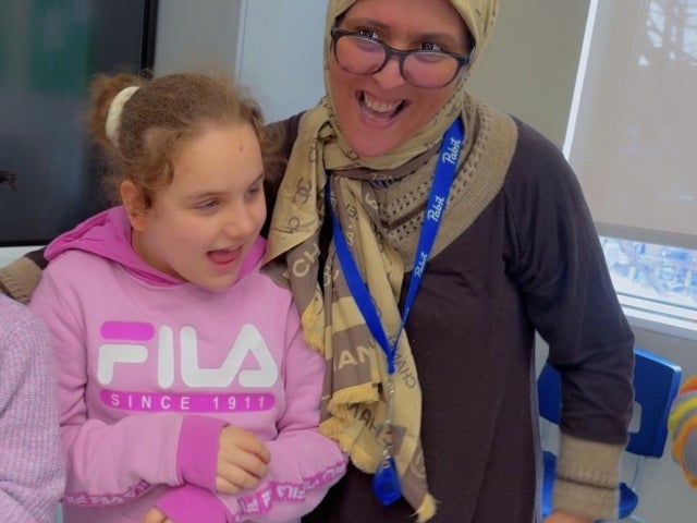 Fatima Belarbi engages her students