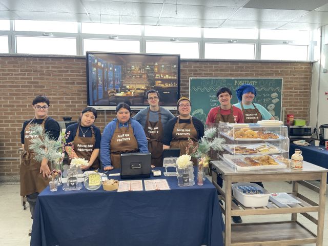 L.I.N.K.S students run cafe
