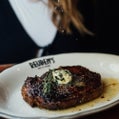 The rib steak at Reuben