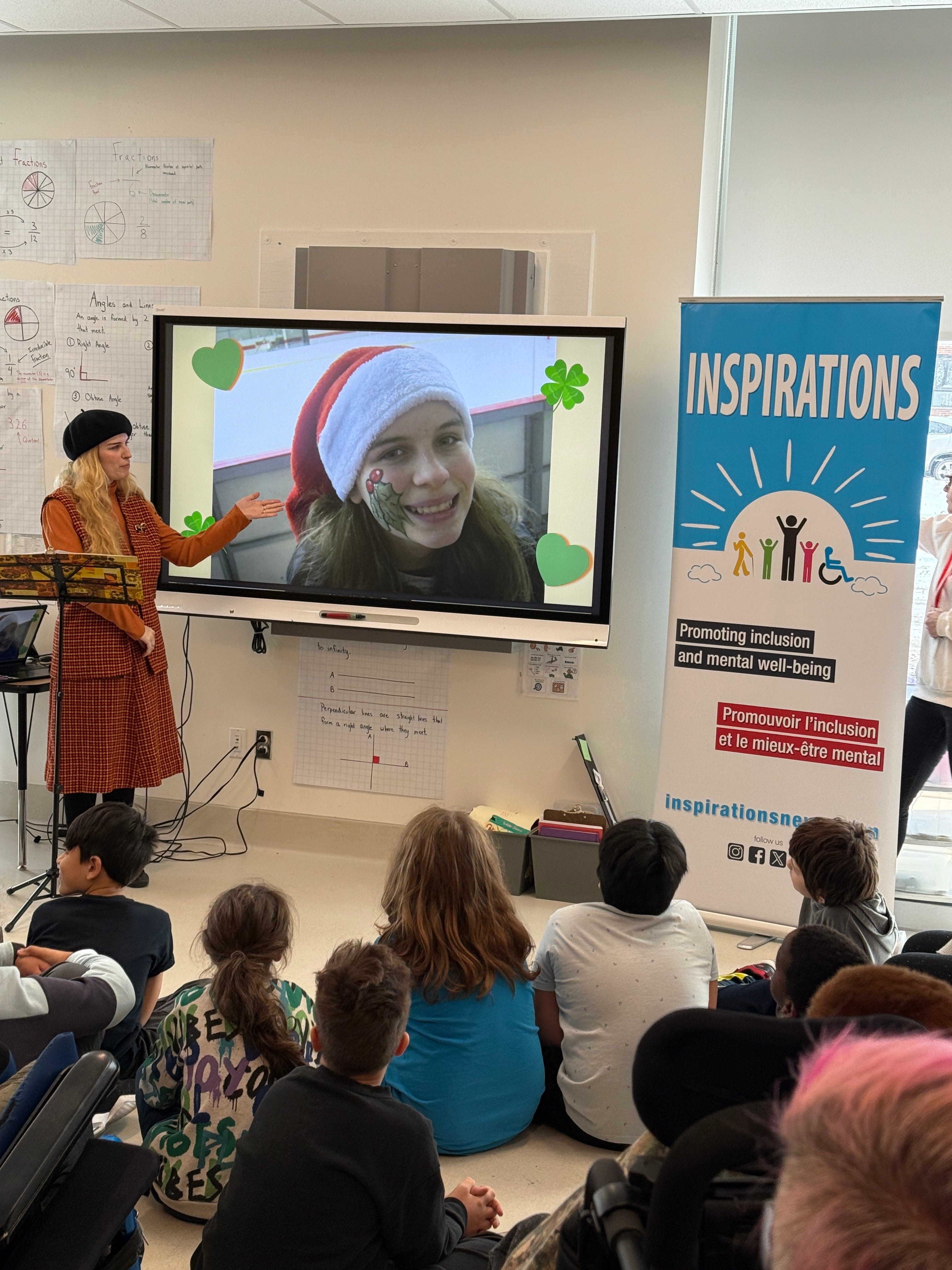 Samara O’Gorman kicked off her first stop of The Jackie Fisher Empathy Tour visit to the Mackay Centre and Philip E. Layton Schools.