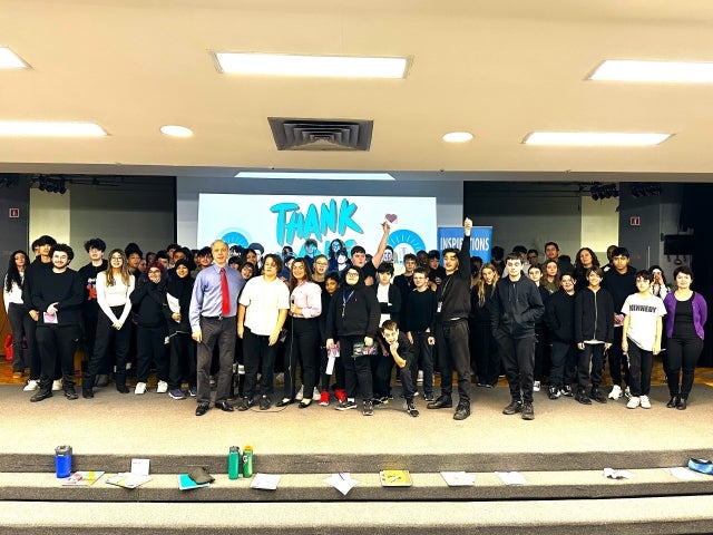 JFK High School Comes Together to Celebrate What Makes Each Student Unique