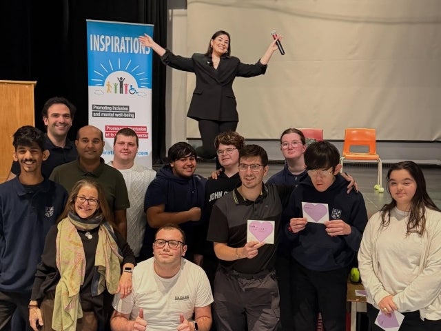 Maryam Ganni motivates “unstoppable” students on the International Day of Persons with Disabilities