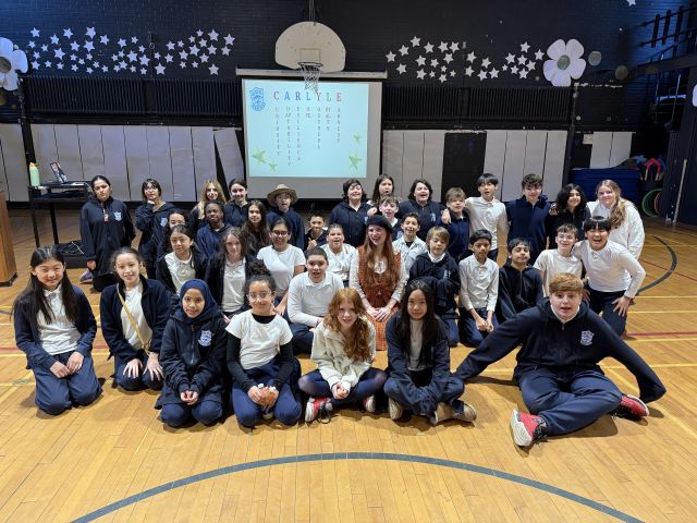 Samara at Carlyle Elementary School 