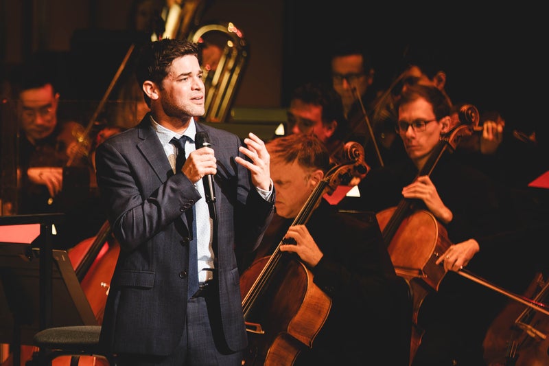 Broadway star Jeremy Jordan delighted his Roy Thomson Hall audience