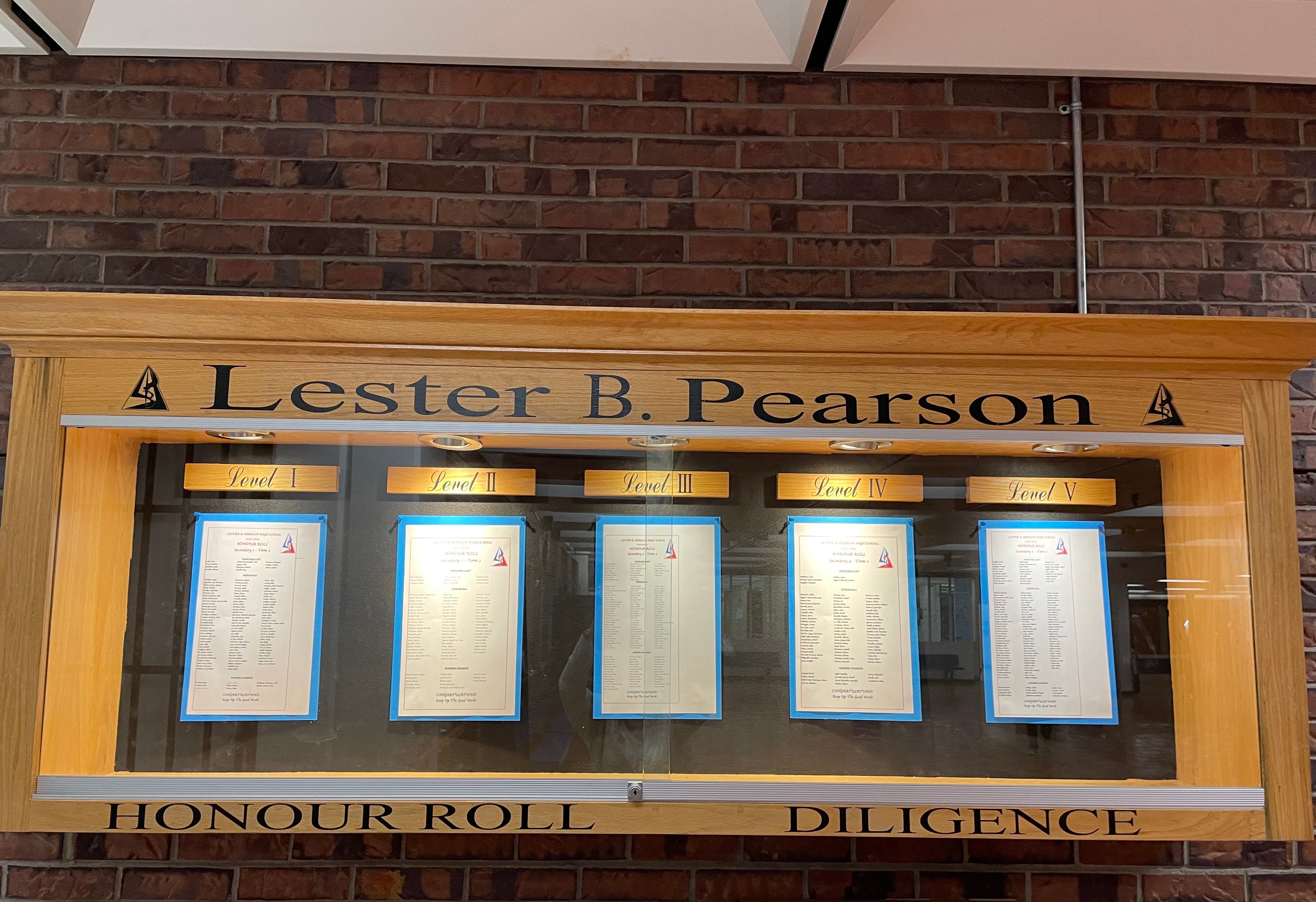 Honour Roll Plaza Display