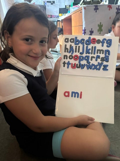 Student at PDC Elementary