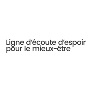 La Ligne d’écoute d’espoir pour le mieux-être 