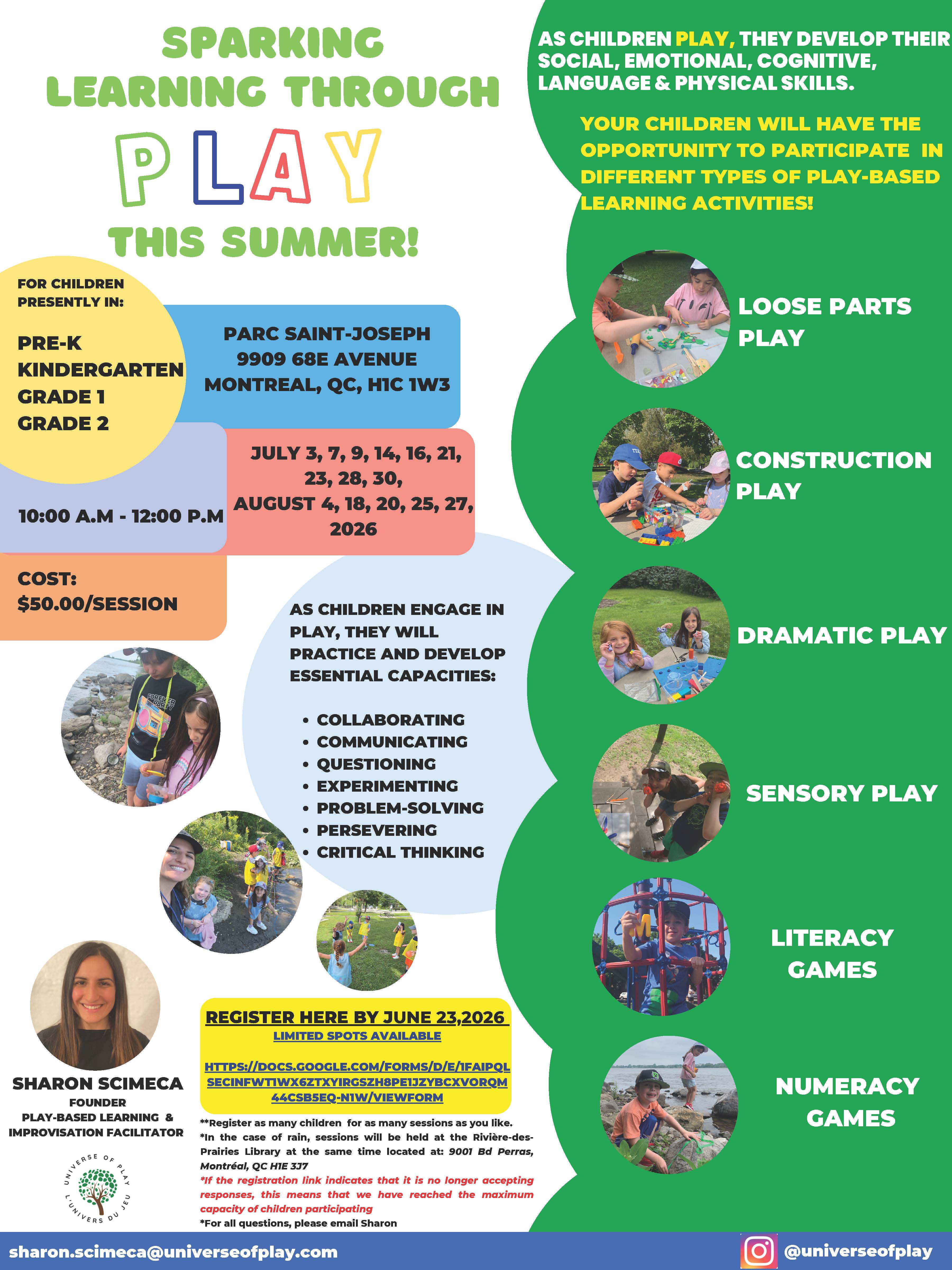 Sparking Learning Through Play This Summer.