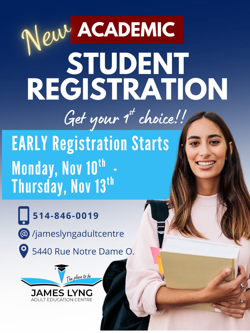 New Academic Registration