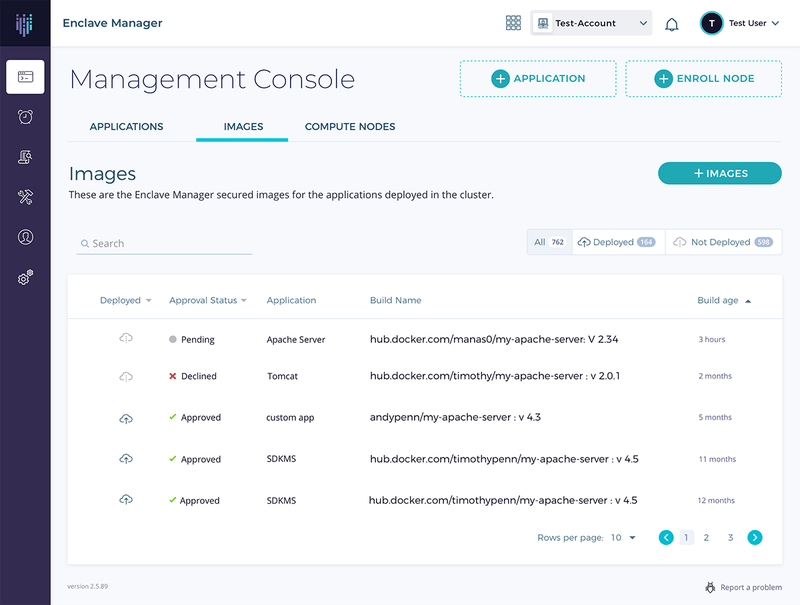 Multiple containers in Confidential Computing Manager