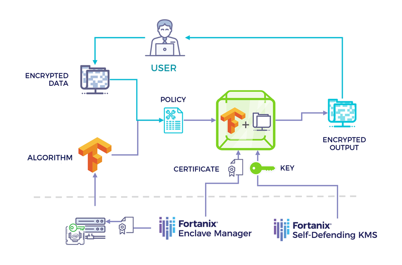 TensorFlow Model and Fortanix DSM