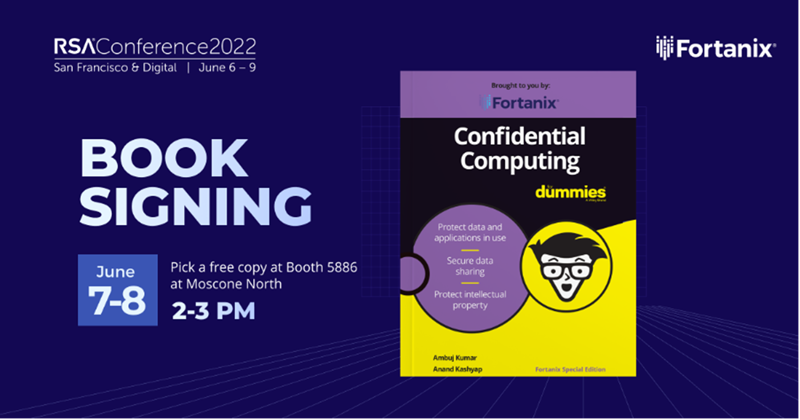 confidential computing book signing at rsa conference 2022