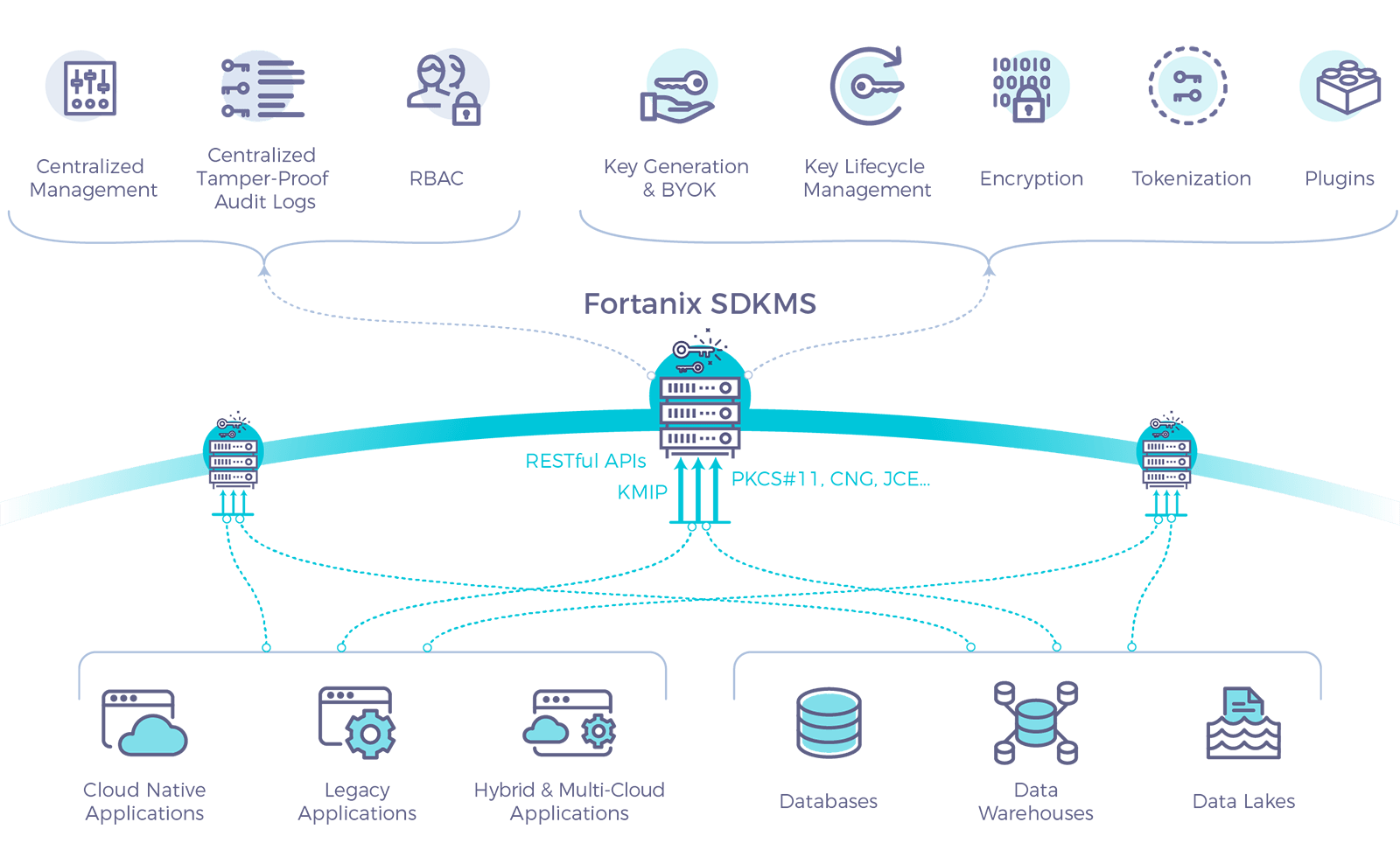 fortanix dsm for managed hsm and key management service