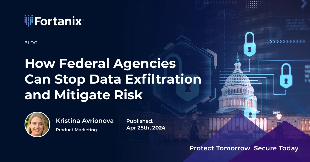 How Federal Agencies Can Stop Data Exfiltration | Fortanix