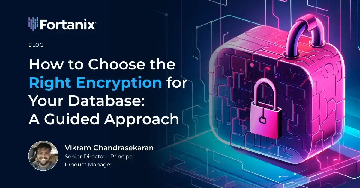 How to Choose the Right Encryption for Your Database | Fortanix