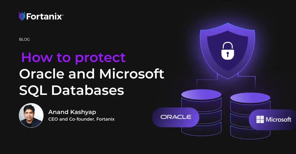 How to protect Oracle and Microsoft SQL Databases