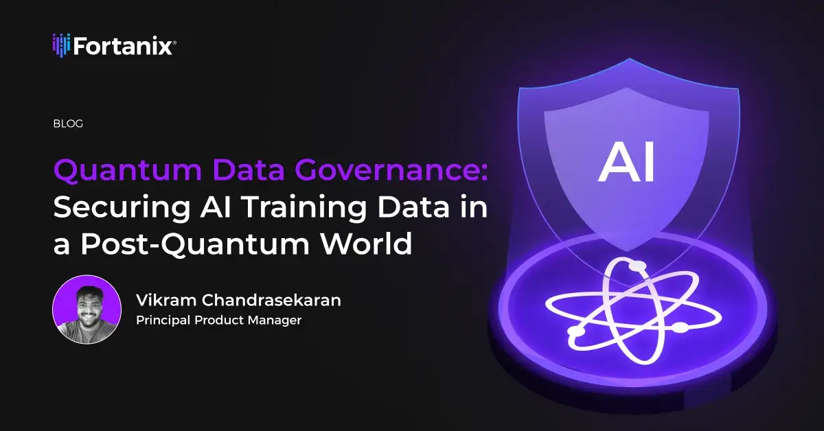 Quantum Data Governance: Securing AI Training Data in a Post-Quantum World