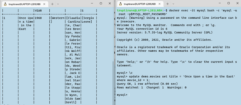 real-time in the KSQL