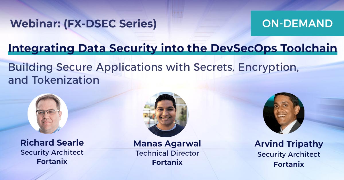 Integrating Data Security into the DevSecOps Toolchain
