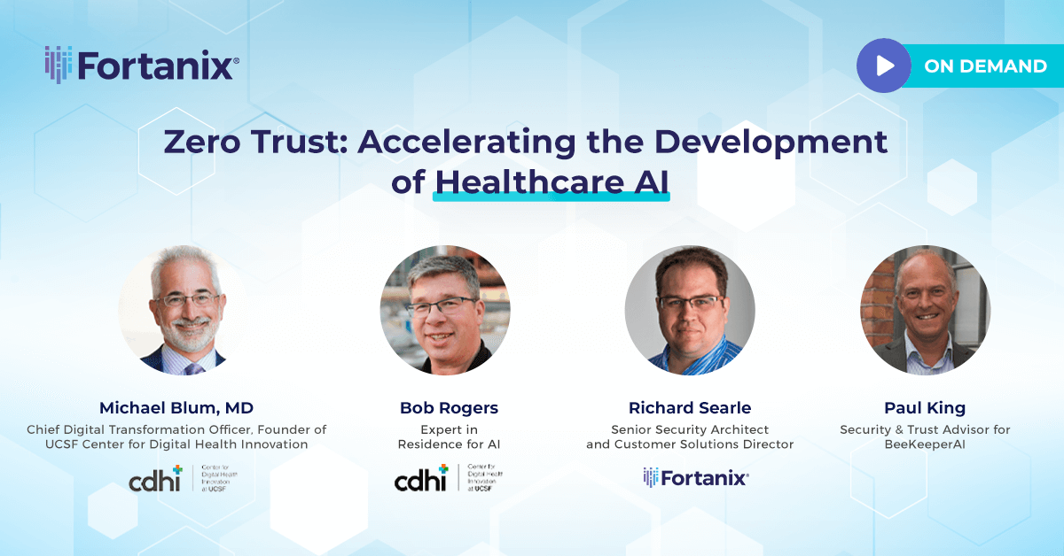 Zero Trust: Accelerating the Development of Healthcare AI