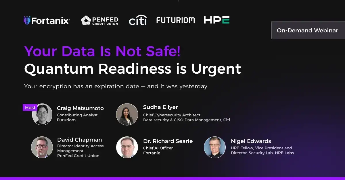 Your Data Is Not Safe! Quantum Readiness is Urgent