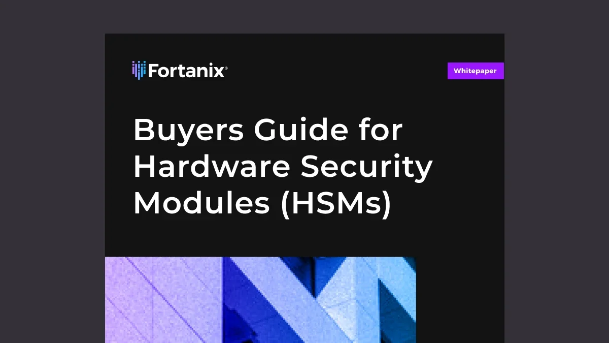 Buyers Guide for Hardware Security Modules (HSMs)
