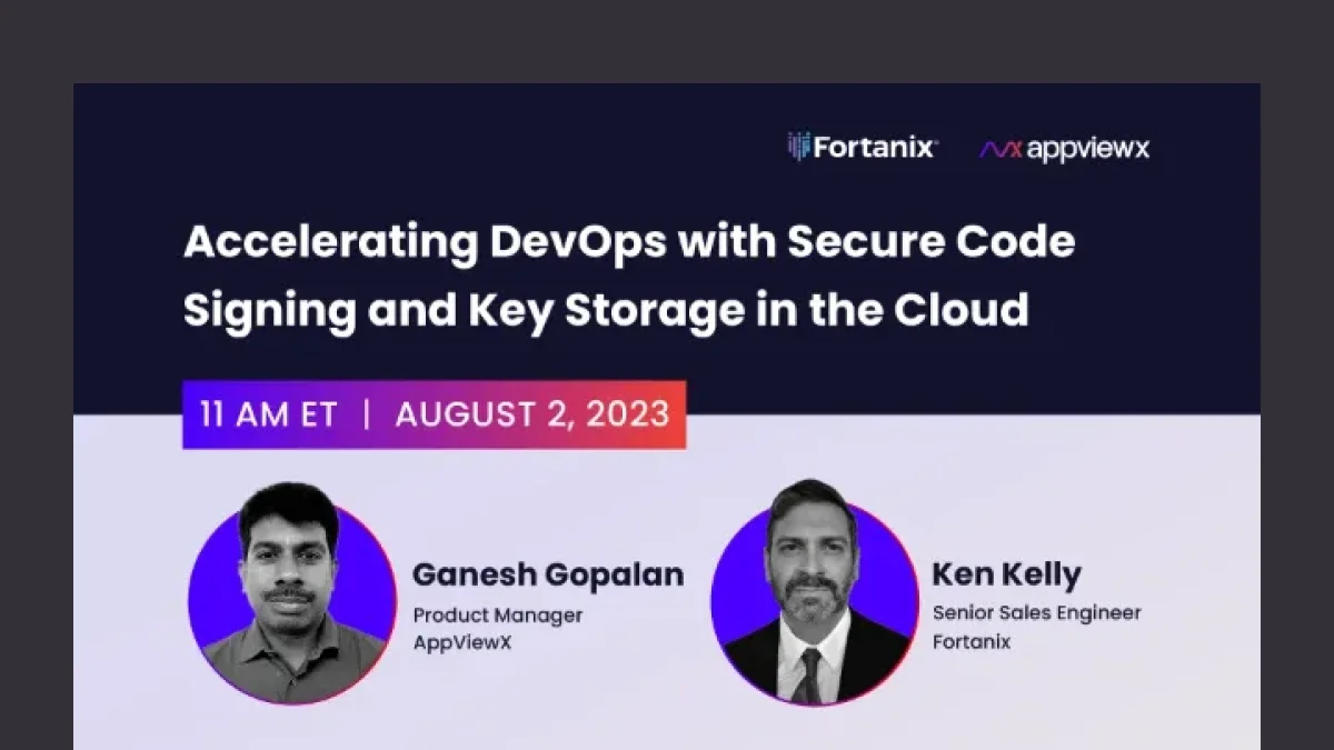Accelerating DevOps with Secure Code Signing and Key Storage in the Cloud