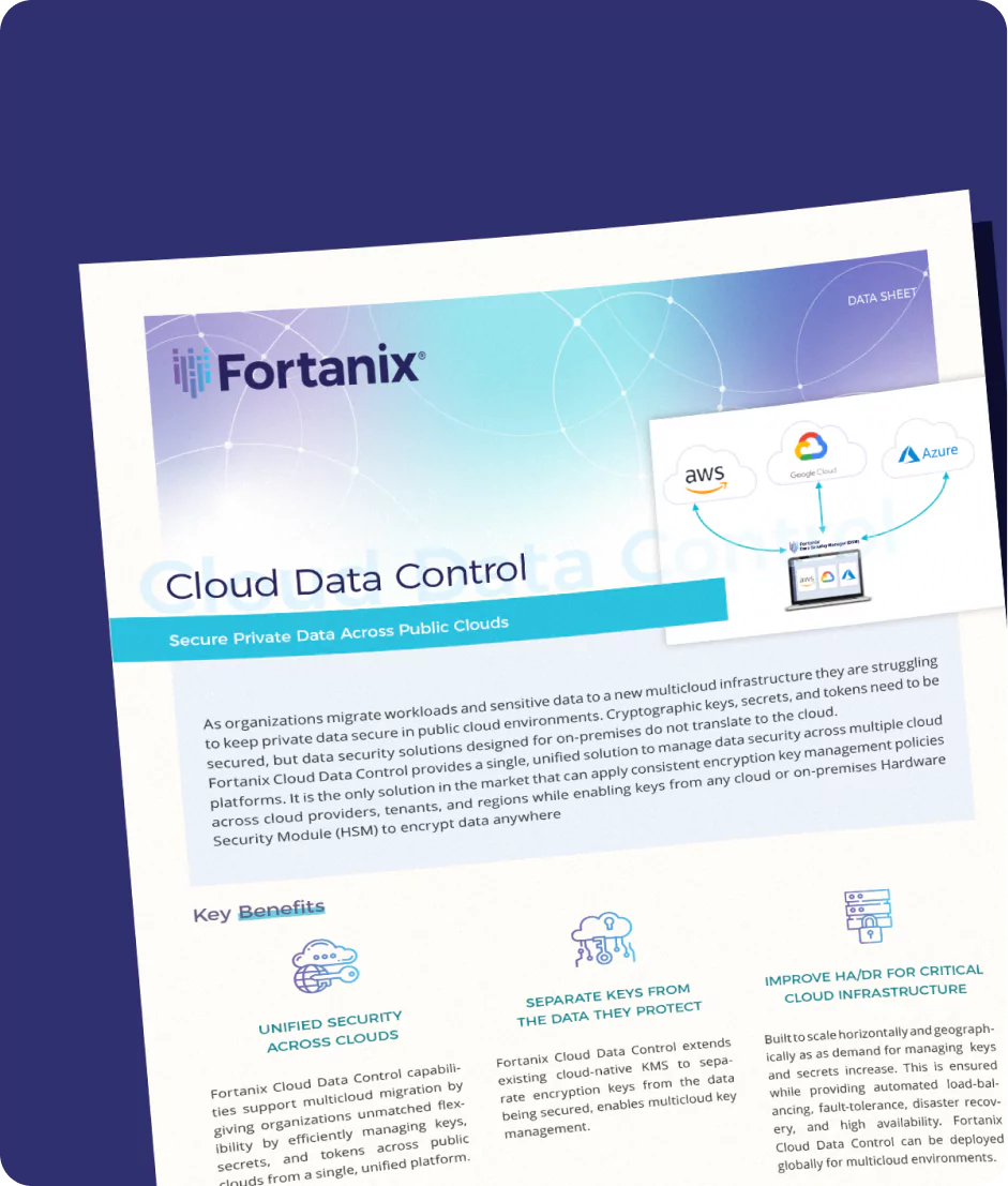 Cloud data control