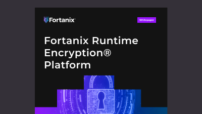 Fortanix Runtime Encryption® Platform